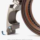 BOSTANTEN Mens Belt Leather Ratchet Belt For Men Dress and Casual with Adjustable Buckle, Trim to Fit (011- All Brown)