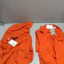 H&M Linen Blend Shirt & Pants, Orange, XXL