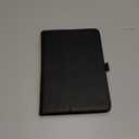 Fintie Folio Case for Kindle Fire HD 8 & Fire HD 8 Plus Tablet (12th Generation/10th Generation, 2024/2022/2020 Release)- Slim Fit Vegan Leather Stand Cover with Auto Sleep/Wake, Black