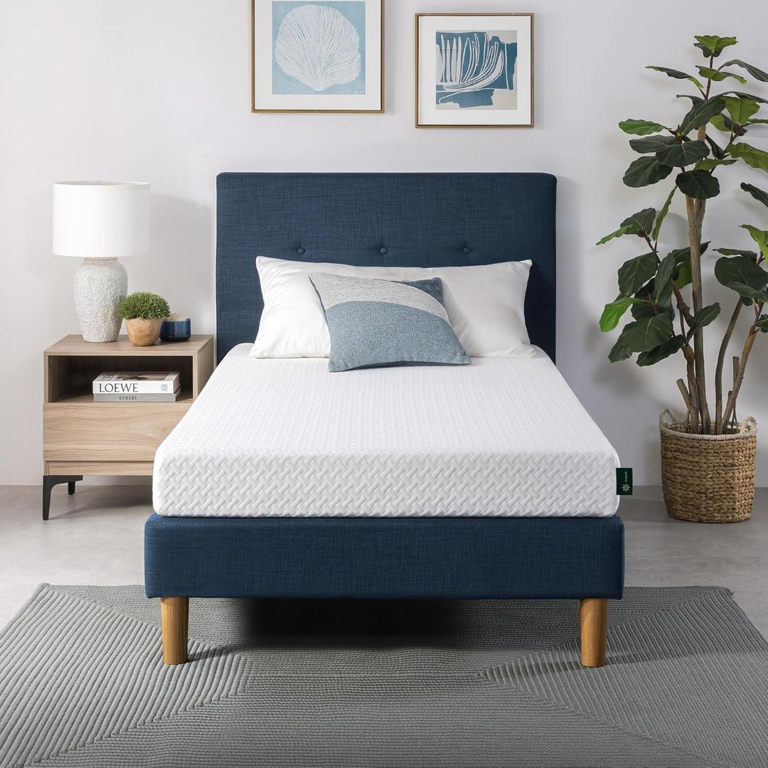 ZINUS 6 Inch Twin Cooling Essential Memory Foam Mattress [NewVersion], Fiberglass Free, Medium Feel, Breathable Cooling Layers, Certified Safe Materials