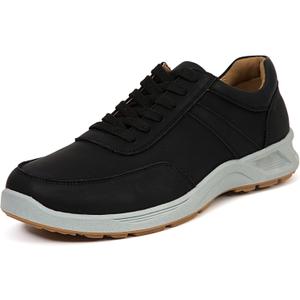 Deer Stags Men's Madison Sneaker (11, Black)
