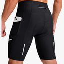 Bikewa Men's Bike Shorts 3D Padded Cycling Road Biking Mountain Riding Biker Bicycle UPF 50+ Cycle Shorts Zipper Pockets, M