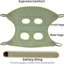 Guzekier Cat Grooming Hammock Harness for Cats, Cat Nail Clipper
