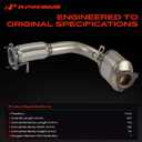 A-Premium Front Catalytic Converter, E.P.A Compliant