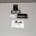 Anti Theft Ring Doorbell Mount: Metal Ring Apartment Door Mount Blink Doorbell Camera Holder No Drill - Renter Friendly Ring Doorbell Mount No Damage (Frosted Bistre)