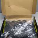 TronX Stryker Adjustable Senior Intermediate Junior Youth Roller Inline Hockey Skates (JR Skate 2-5S hoe Size 3.5-6.5)