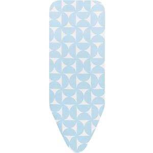 Brabantia Size C (49 x 18 inches) Replacement Ironing Board Cover with Thick Foam & Felt Padding (Fresh Breeze) Easy-Fit, 100% Cotton