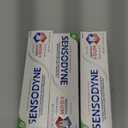 Sensodyne Sensitivity & Gum Whitening Toothpaste, Toothpaste for Sensitive Teeth & Gum Problems, 3.4 Ounces (Pack of 3)