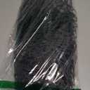 Snowkingdom 6 Pack Black Placemats Washable Pressed Vinyl Dining Table Mats Round Floral Charger Decoration for Halloween Christmas Thanksgiving