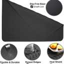 Stove Top Covers for Electric Stove, Thickened Premium Silicone Stove Mat for Glass Top Stove, 30 x 21 Glass Stove Top Cover Protector, Oven Range Top Cover, XL Dish Drying Mat