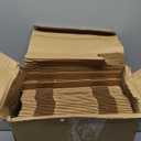 LemonRoad 50 Pack Kraft Cardboard Food Trays Sturdy Disposable Cookie Serving Platters for Parties Brown Paperboard Crate, Dessert Display Tray, Gift Giving, Christmas, Weddings(Brown,13" X 9" X 3")