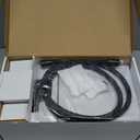 Delta 5-Setting HydroRain 2-in-1 Dual Shower Head with ProClean Spray, Matte Black High Pressure Shower Head with Handheld Spray, 1.75 GPM Flow Rate, Matte Black 75419BL