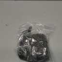 Oseti Curly Grey Hair Buns Messy Bun Hair Piece Clip in Synthetic Hair Pieces for Women Salt and Pepper Bun Hair Extensions Large Curly Drawstring Ponytail Clip on Bun Ponytails for Women (T1B/GREY#)