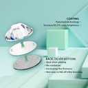 NHFGlitter Cold Fixation Crystal Cristales Non-Hotfix Silver Back Flatback Rhinestones for Bags Shoes Garment Phone DIY Nail Art,101,SS20 (5mm SS20 1440pcs)