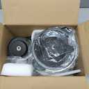 GANIZA Food Processors, Electric Food Chopper with Meat Grinder & Vegetable Chopper - 2 Bowls (8 Cup+8 Cup) with Powerful 450W Copper Motor - Includes 2 Sets of Bi-Level Blades for Fruits/Meat/Nuts (Black)