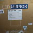 Delma LED Bathroom Mirror with Lights, 30x30 Vanity Mirror for Bathroom Wall, Anti-Fog, Dimmable, Front Lit & Backlit, Memory Function, Shatterproof Tempered Glass, 3 Color Modes(Horizontal/Vertical)