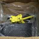 Knee Scooter,Economical Foldable Steerable Knee Walker,for Adults Foot Surgery,Injured Ankle Recovery Scoote(Yellow-Standard Version)