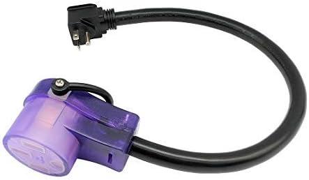 Parkworld 60141 EV Adapter Cord NEMA 6-20P to 14-50R (ONLY for Tesla UMC or Other EV Charging, NOT for RV) (18 inch)