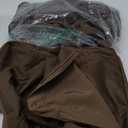 9 Pack Patio Cushion Covers Outdoor Patio Cushions Covers Replacement Waterproof with Zipper for 5 Pcs Patio Furniture Set, Covers Only, Chocolate