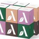 Amazon Aware Bamboo Facial Tissue Cube Boxes, 3-Ply, 12 Pack, 60 Sheets Per Box, 720 Per Pack