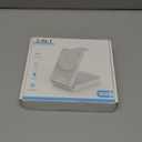 3 in 1 Charging Station, 25W Foldable Magnetic Fast Wireless Charger Stand for Apple Multiple Devices, Travel Charger for iPhone 17 16 15 14 13 12 Series Watch AirPods 4/3/2/Pro