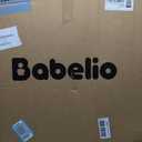 Babelio 26-31 in Baby Gate for Stairs, PressGuard Pet Gate with Wide Door | Pressure/Wall Mount, Dual Lock with Indicator, Auto Close, Heavy Duty, Easy Install for Doorways, Kitchens, Hallway, White