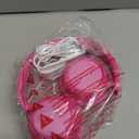 iClever BTH22 Kids Bluetooth Headphones, 60H Play Time, 74/85 dBA Safe Volume, Bluetooth 5.4, USB C, Over Ear Kids Headphones Wireless with Mic AUX Cord for iPad/Tablet/Travel, Blossom Pink