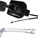 746P06891 746-06891 51" Throttle Cable Compatible with ZT1-42 ZT1-46 ZT1-50 ZT1-54 ZTS1-42 ZTS1-46 ZTS1-50 ZTS2-50 ZTS2-54 ZTS2-60 KH FAB Lawn Mover Engine, with Socket Wrench Easy to Install