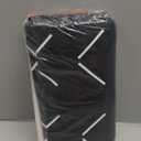 Tosewever Boho Geometric Throw Pillow Covers 18 x 18 Set of 4, Modern Stripe Farmhouse Decorative Faux Leather Cotton Pillowcase for Bedroom Living Room Couch Bed Sofa Home (Black/White, 18" x 18")