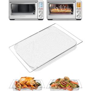 Smart Oven Air Fryer Mesh Basket 1-Piece Compatible with Breville BOV860BSS Convection Oven, Stainless Steel Baking Tray Original Replacement Accessory Assist with Countertop Oven 11 Cooking Functions