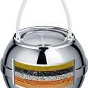 Bath Filter for Tub - Kinder Water Filter for Bathtub, Hard Water Softener to Remove Lead,Chlorine and Fluoride, Improve Skin, Hair and Nails Condition,Chrome