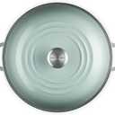 Le Creuset Enamel on Steel Traditional Stockpot, 16 qt., Sea Salt with Stainless Steel Knob