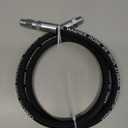 Essential Washer Pressure Washer Hose Whip | 5800 PSI | Heavy Duty High Pressure Water Hose with 3/8" Male NPT Fixed and Swivel Ends (6 Feet)