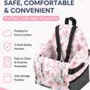 Shopping Cart Covers for Babies and Toddlers, Grocery Cart Cover (Flower) | Thickened Sponge, Portable Waterproof Cart Cover for Grocery Carts & Restaurant High Chairs