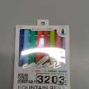 Ooly Color Write Colorful Fountain Pens, Pack of 8 Colored Ink Fountain Pens, Use Refillable Ink Cartridges, Fine Tip for Calligraphy Drawing, Handlettering, School Supplies