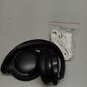 MIDOLA Bluetooth Headphones Over Ear 68H Playtime 6 EQ Wireless Headset with Microphone HiFi Stereo Foldable Lightweight Deep Bass for Travel Home Office Cellphone Black