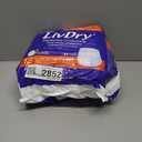 LivDry 2XL Overnight Adult Diapers for Women and Men, XXL Incontinence Underwear, 60-80" Waist, Disposable Pull-On Briefs, XX-Large, 12 Pack