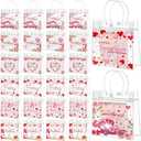 WZSTNBLA 24Pcs A Little Sweetheart is On The Way Pink Baby Girl Party Favors Gender Reveal Party Supplies for Guests Birthday Party Gift Bag
