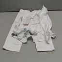 IBTOM CASTLE Toddler Boys Baptism Outfit Baby Dress Shirt Set with Bow Tie Gentleman Suits Wedding (12-18 Months, White)