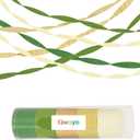 Birthday Party Decorations, Crepe Paper Streamers Green Gold Party Decorations(5 Rolls) for Camp Bachelorette, Bridal Shower,Engagement- Jungle Woodland Safari Princess Lion Dinosaur Theme Decor