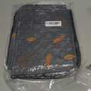 Sunheir Washable Pee Pads for Dogs , Thick Heavy Absorbency Reusable, Prevent Leakage, Waterproof , Non-Slip Pee Pads for Puppy Playpen, Crate, Whelping Box, Potty Training, Grey, 2 packs (Leaves - Deep Grey)