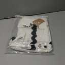 Shy Velvet Lounge Sets for Women Two Piece Sets Summer Pajama Sets Linen Cotton Vacation Outfits With Stylish Ric Rac Trim (L)