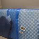 Furhaven Water-Resistant Orthopedic Dog Bed for Medium/Small Dogs w/ Removable Washable Cover, For Dogs Up to 35 lbs - Indoor/Outdoor Logo Print Oxford Polycanvas Mattress - Stone Gray, Medium