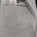 Huuger L Shaped Standing Desk with Power Outlets, 63 x 55 Inch Height Adjustable Computer Desk for Bedroom, Corner Stand up Desk for Home and Office, Work and Study, Rustic Brown