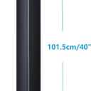 WUHUANGKAKA 40" Square Office Table Furniture Leg,Adjustable Metal Furniture Legs,DIY Workbench,Casual Dining Table Coffee Table Legs ect, with Floor Protectors(Set of 4)