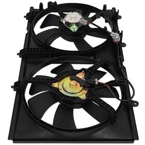 Cooling Fan 620-333 for Mitsubishi for Lancer 2003-2007 Black Driver Passenger Side/LH RH Electric Cooling Fan