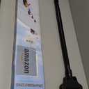 ALEVMOOM Walking Cane with Seat Folding Lightweight, 2-in-1 Cane Stool for Adults, Aluminum Walking Stick with Seat, Portable Stool for Senior, with Carry Bag (35-39 IN/2 LBS, Adjustable Height - Black)