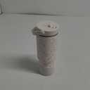 Simple Modern Trek Pivot | 24oz Kids Flip Straw Tumbler with Handle and Silicone Boot | Insulated Water Bottle Stainless Steel Cup | School Travel Jug | Cream Terrazzo