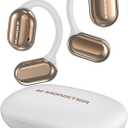 Monster Open Free AC100 Open Ear Bluetooth 5.3 Headphones, Wireless Earbuds with Earhooks, Immersive Stereo Sound by 16mm Large Driver, Clear Calls, 30H Playtime, Waterproof Sport Earbuds for Running
