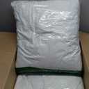 26x26 Euro Throw Pillow Inserts-Down Feather Pillow Inserts-Cotton Fabric-Set of 2-White.